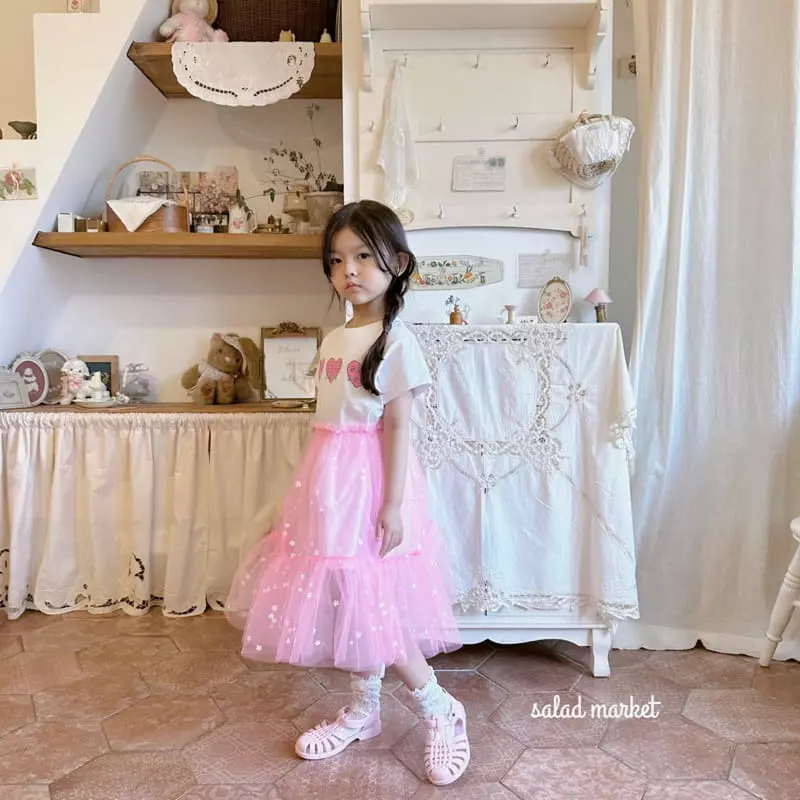 Salad Market - Korean Children Fashion - #fashionkids - Love Tee - 9