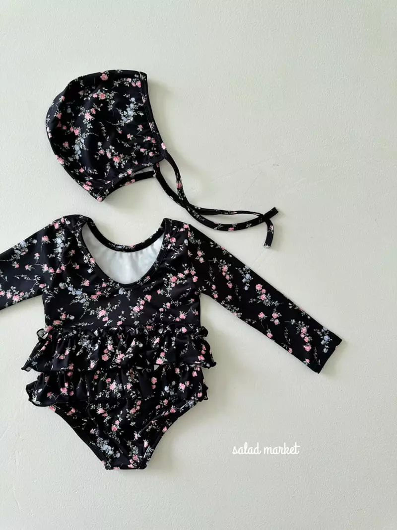 Salad Market - Korean Children Fashion - #kidsshorts - Magaret Rashguard - 6