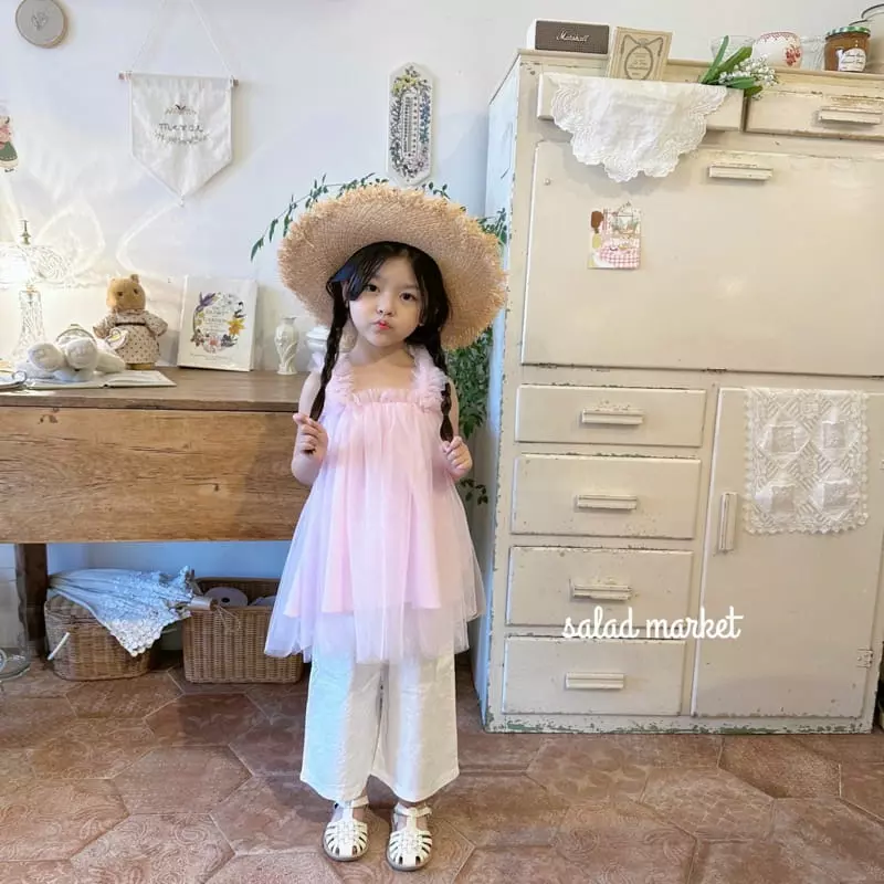 Salad Market - Korean Children Fashion - #kidsstore - Cheese Pants - 7