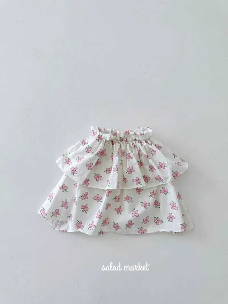Salad Market - Korean Children Fashion - #kidsstore - Rose Cancan Skirt - 5