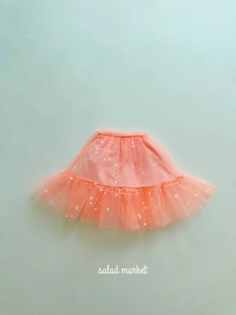 Salad Market - Korean Children Fashion - #kidsshorts - Tutu Lime Skirt - 4