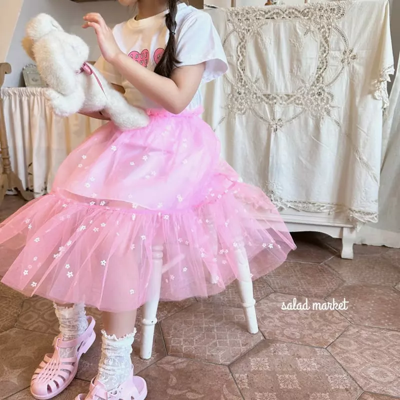 Salad Market - Korean Children Fashion - #kidzfashiontrend - Love Tee - 12