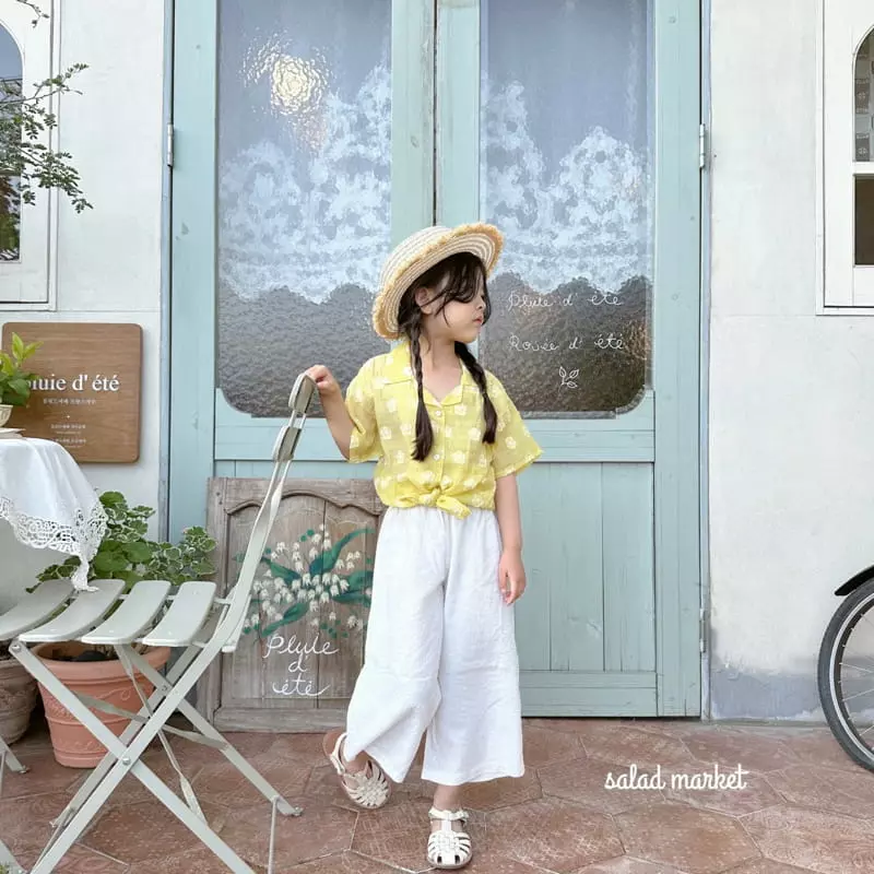 Salad Market - Korean Children Fashion - #littlefashionista - Cheese Pants - 10