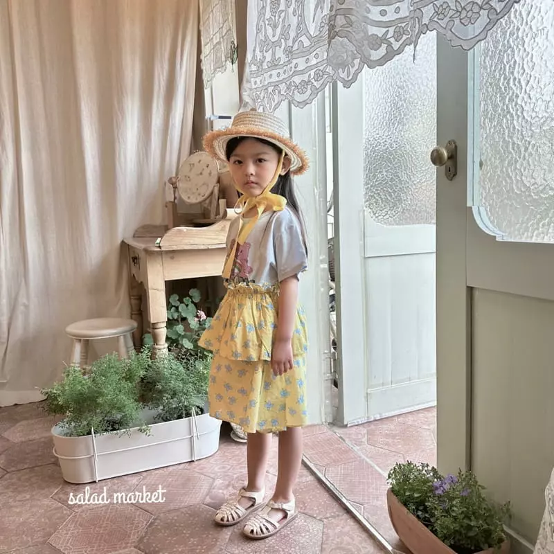 Salad Market - Korean Children Fashion - #littlefashionista - Rose Cancan Skirt - 8