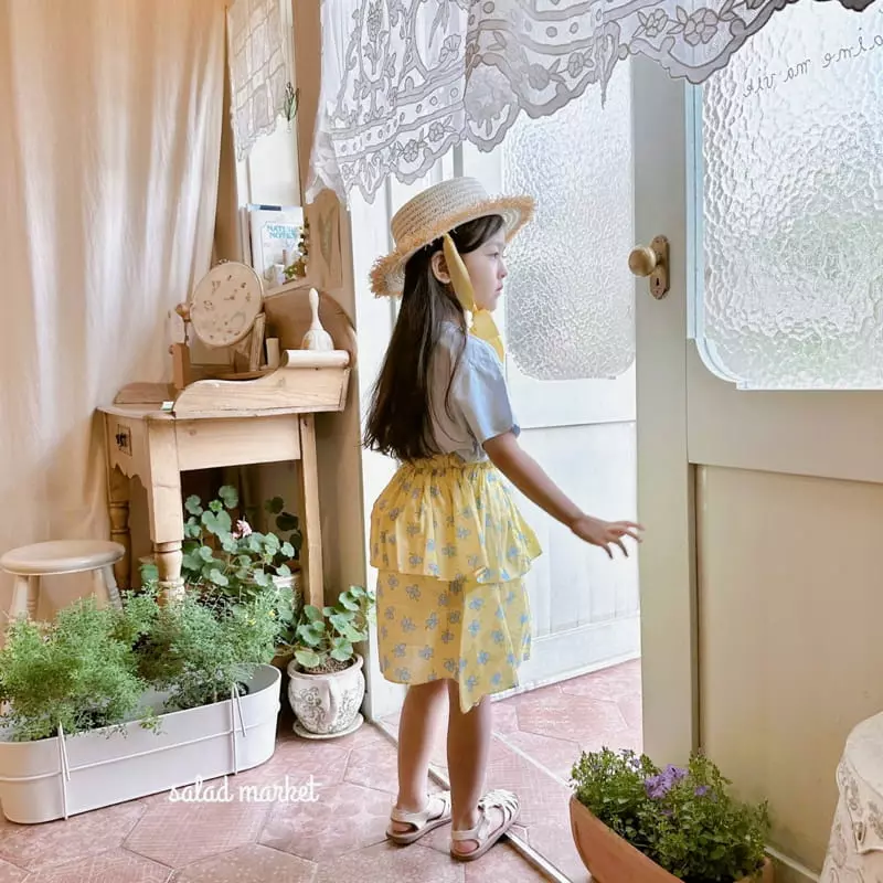 Salad Market - Korean Children Fashion - #prettylittlegirls - Rose Cancan Skirt - 11