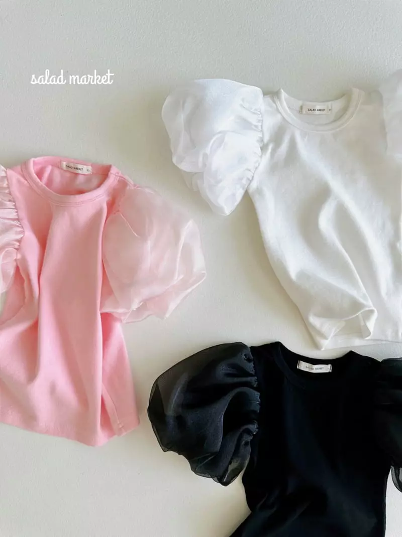 Salad Market - Korean Children Fashion - #prettylittlegirls - Amelli Tee - 2