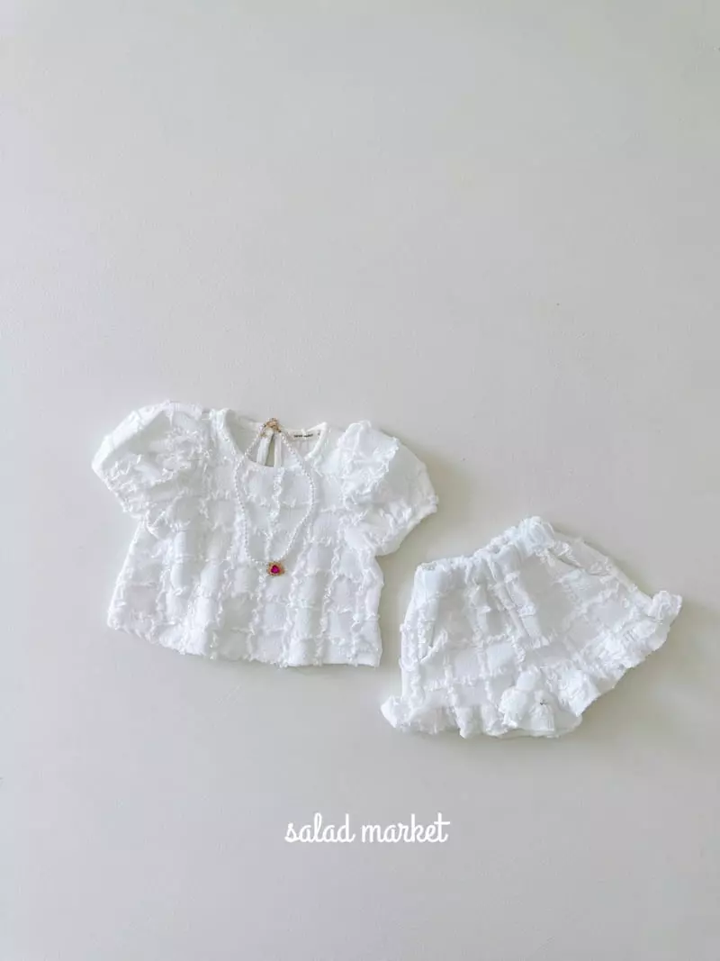 Salad Market - Korean Children Fashion - #stylishchildhood - Mayo Top Bottom Set