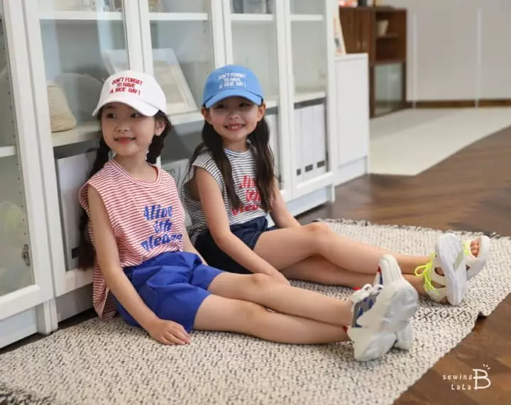 Sewing-B - Korean Children Fashion - #childofig - Live Stripes Sleeveless - 6