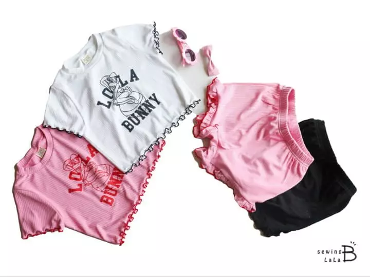Sewing-B - Korean Children Fashion - #kidsstore - Rora Top Bottom Set - 4