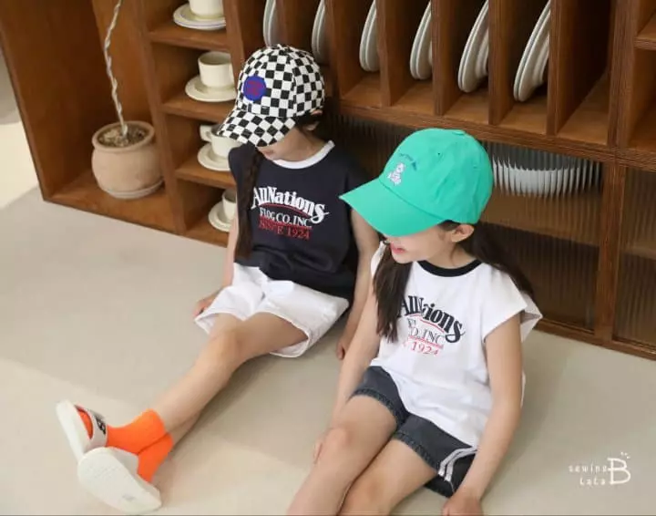 Sewing-B - Korean Children Fashion - #magicofchildhood - Nation Sleeveless - 2
