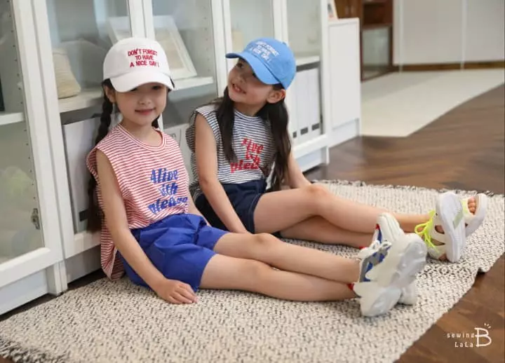 Sewing-B - Korean Children Fashion - #prettylittlegirls - Live Stripes Sleeveless - 2