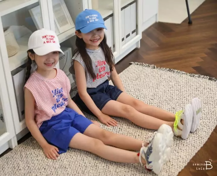Sewing-B - Korean Children Fashion - #stylishchildhood - Live Stripes Sleeveless - 5