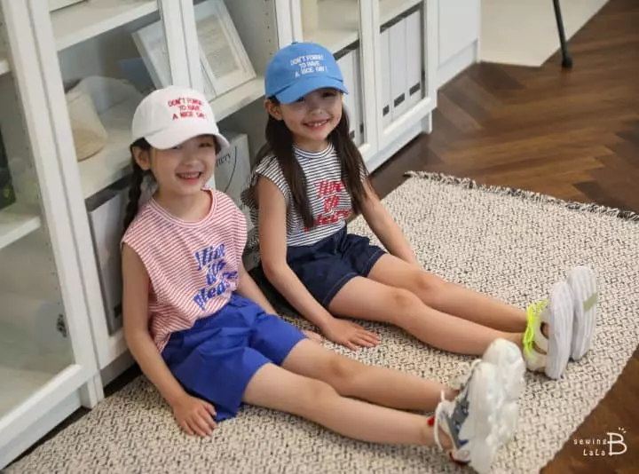 Sewing-B - Korean Children Fashion - #todddlerfashion - Live Stripes Sleeveless - 3