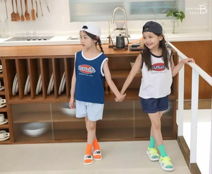 Sewing-B - Korean Children Fashion - #todddlerfashion - Jeck Sleeveless - 2