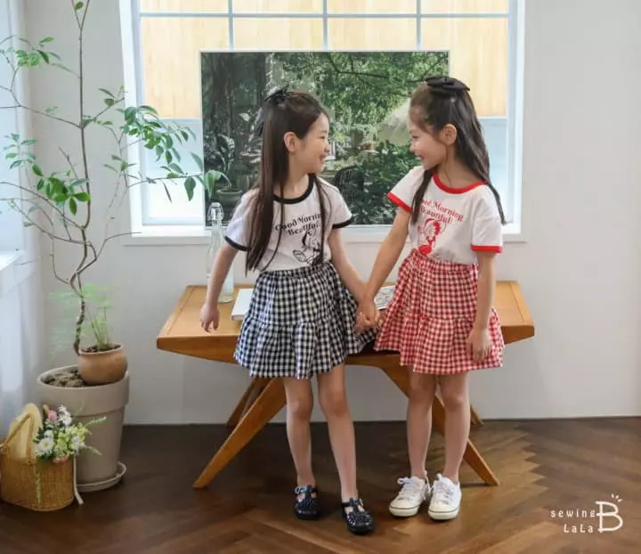 Sewing-B - Korean Children Fashion - #todddlerfashion - Good Morning Tee