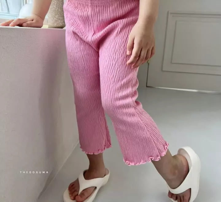 Shinseage Kids - Korean Children Fashion - #kidsshorts - Terry Cropped Pants - 2