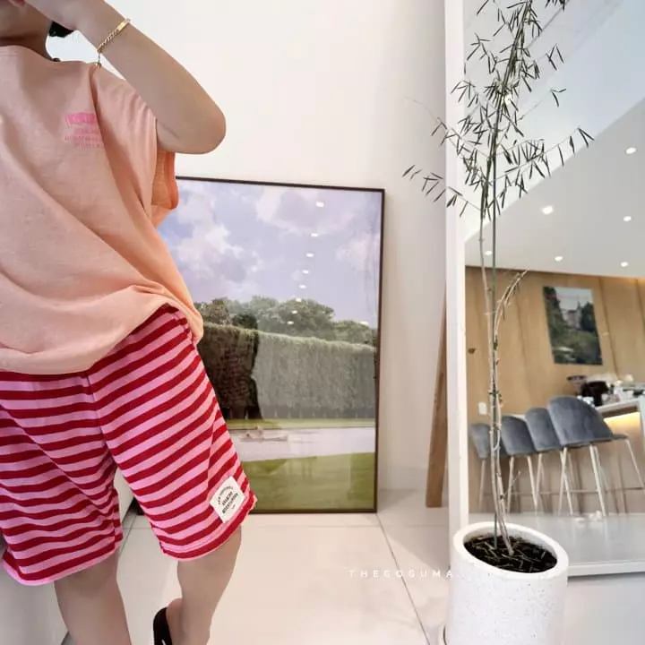 Shinseage Kids - Korean Children Fashion - #littlefashionista - Color Stripes Shorts - 7