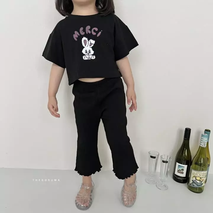 Shinseage Kids - Korean Children Fashion - #todddlerfashion - Terry Cropped Pants - 10