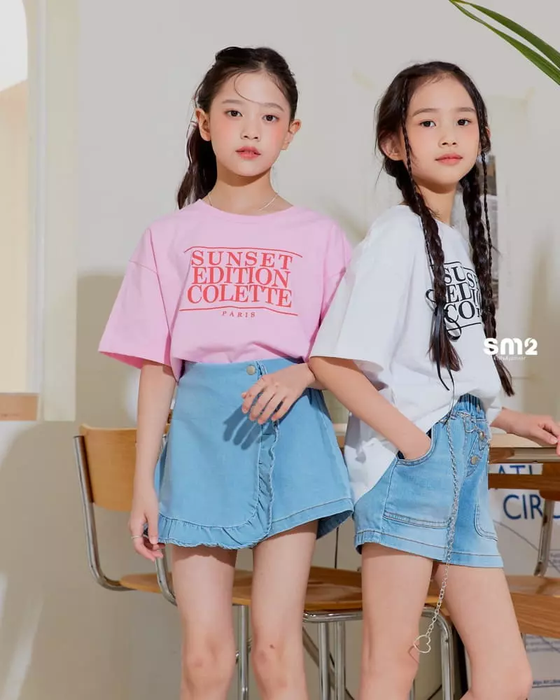 Sm2 - Korean Junior Fashion - #Kfashion4kids - Paris Sunset Tee - 7