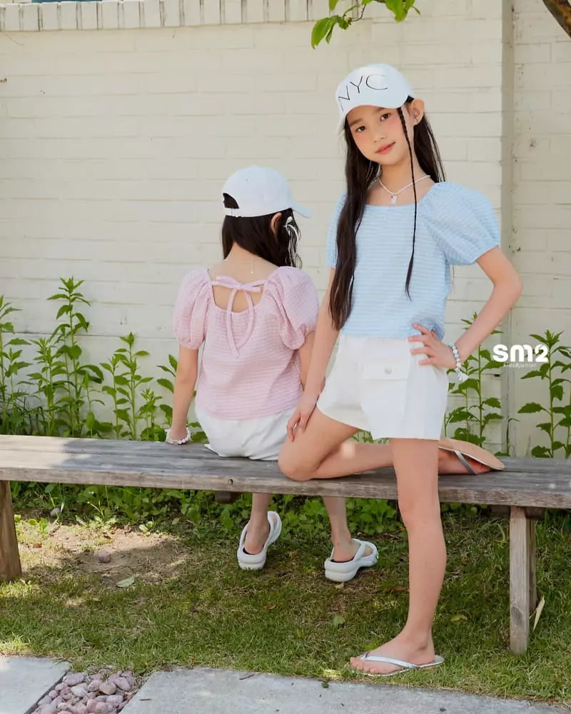 Sm2 - Korean Junior Fashion - #fashionkids - Square Blouse - 10