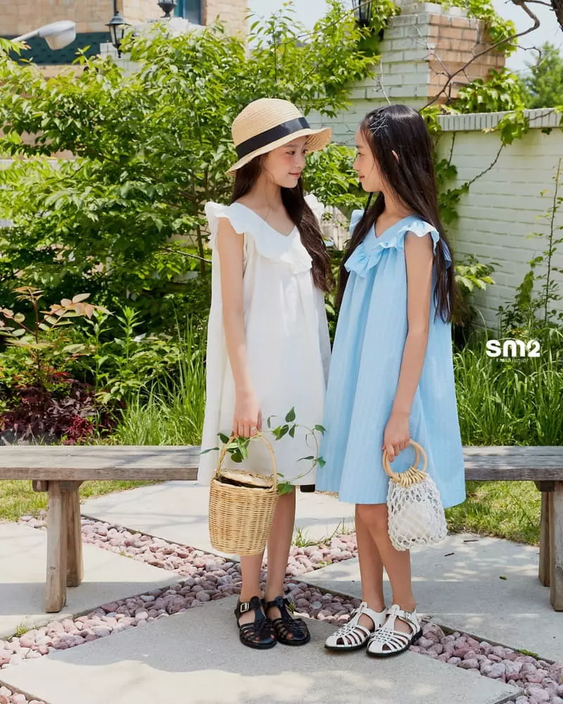 Sm2 - Korean Junior Fashion - #prettylittlegirls - V Frill One-piece - 5