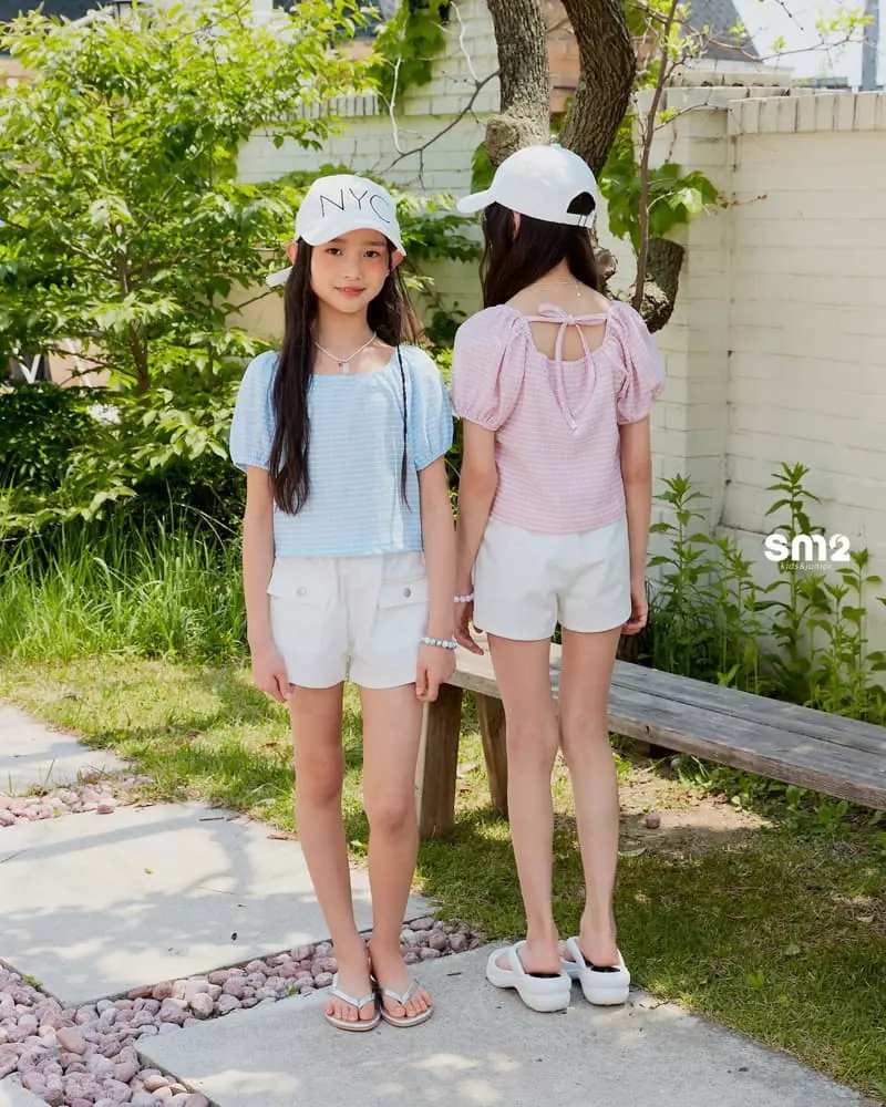 Sm2 - Korean Junior Fashion - #todddlerfashion - Square Blouse - 3