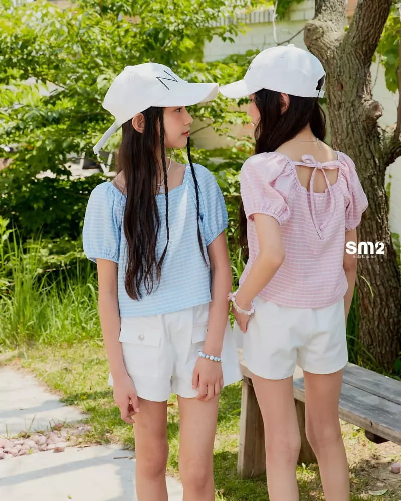 Sm2 - Korean Junior Fashion - #todddlerfashion - Square Blouse - 4