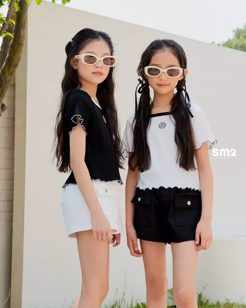 Sm2 - Korean Junior Fashion - #toddlerclothing - Piping Terry Tee - 8