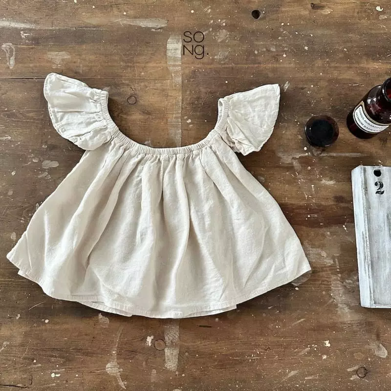 Song - Korean Children Fashion - #childofig - Off Shoulder Blouse - 6