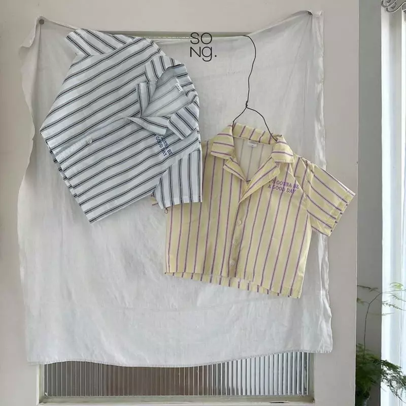 Song - Korean Children Fashion - #childofig - Good Day Shirt - 5