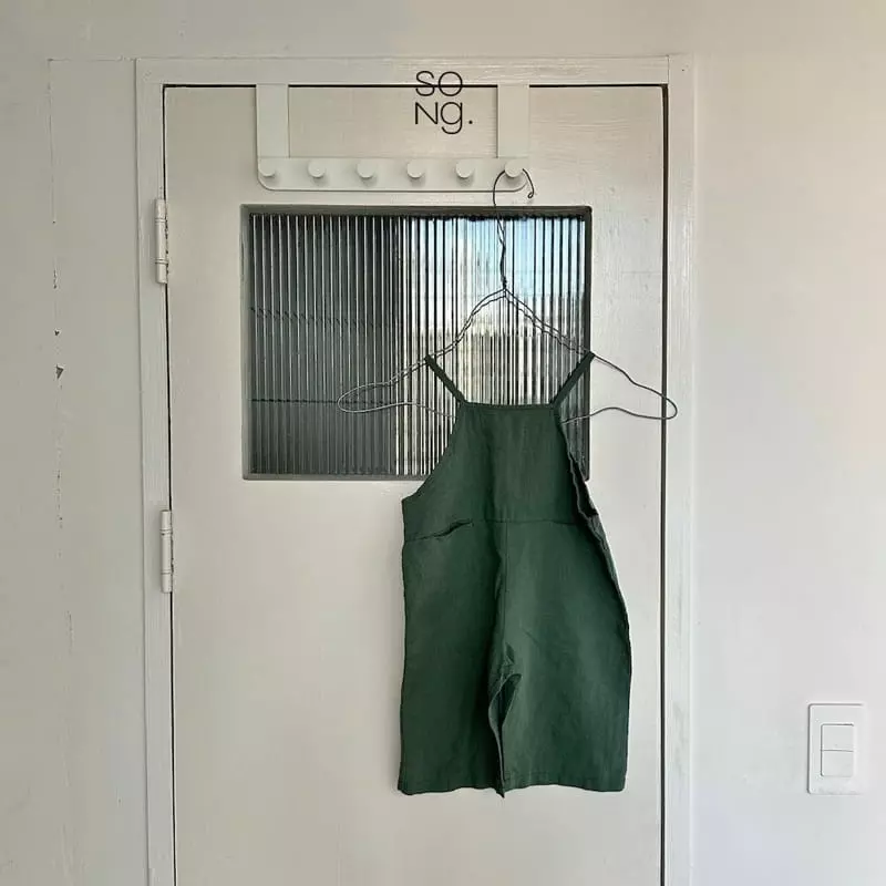 Song - Korean Children Fashion - #childofig - Linen Overalls - 2