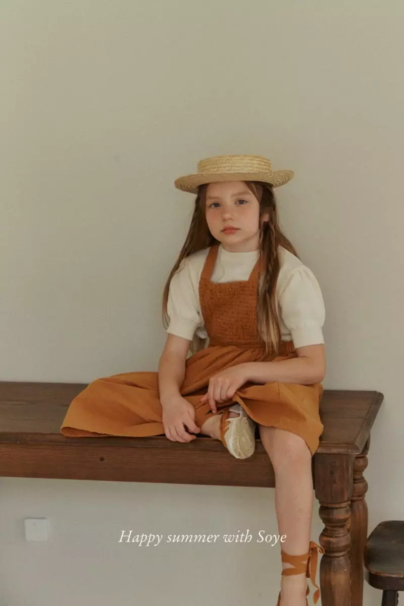 Soye - Korean Children Fashion - #minifashionista - Shirring Knit Tee - 10