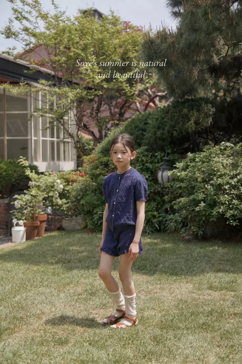 Soye - Korean Children Fashion - #minifashionista - Rose Top Bottom Set - 2
