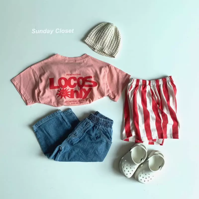 Sunday Closet - Korean Children Fashion - #magicofchildhood - Loco Pigment Tee - 2