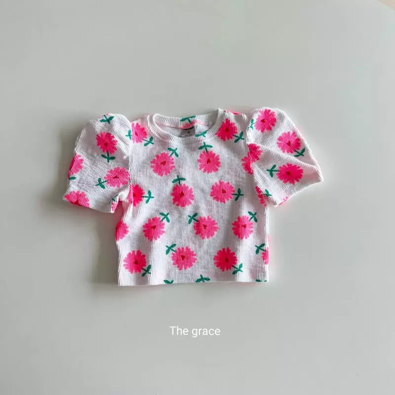 The Grace - Korean Children Fashion - #minifashionista - Polor Puff Tee - 3
