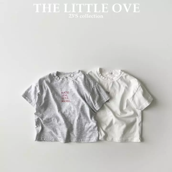 The Little Ove - Korean Children Fashion - #Kfashion4kids - Love More Tee with Mom - 2