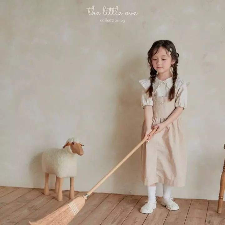 The Little Ove - Korean Children Fashion - #discoveringself - Pocket Dungarees One-piece - 6