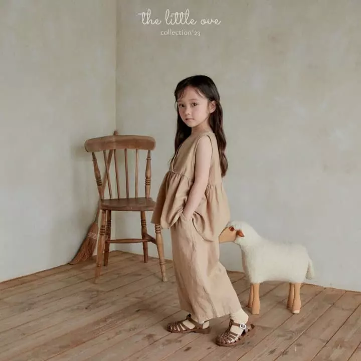 The Little Ove - Korean Children Fashion - #kidsstore - Ovev Top Bottom Set - 3