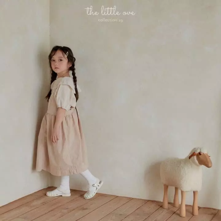 The Little Ove - Korean Children Fashion - #kidzfashiontrend - Pocket Dungarees One-piece - 10
