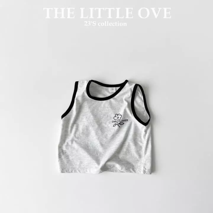 The Little Ove - Korean Children Fashion - #minifashionista - Flower Sleeveless