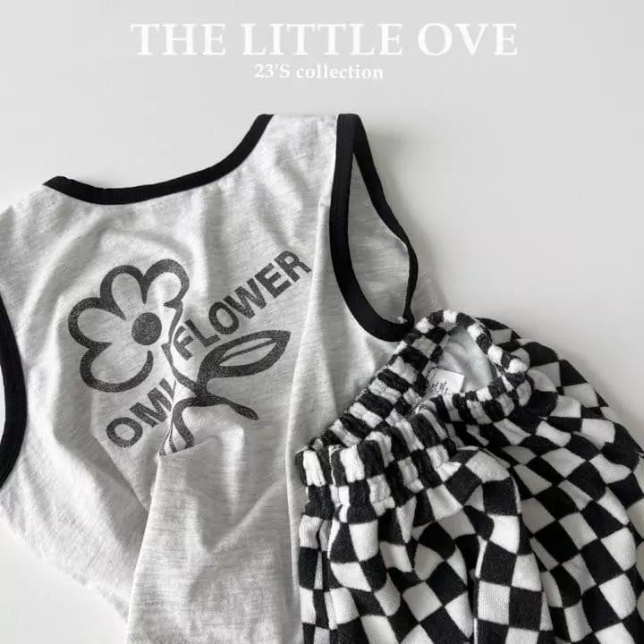 The Little Ove - Korean Children Fashion - #prettylittlegirls - Flower Sleeveless - 2