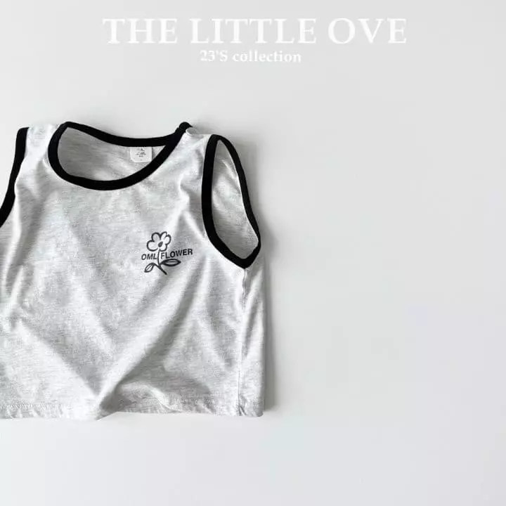 The Little Ove - Korean Children Fashion - #stylishchildhood - Flower Sleeveless - 5