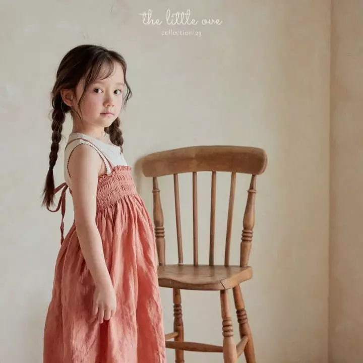 The Little Ove - Korean Children Fashion - #stylishchildhood - Smocked One-piece - 5