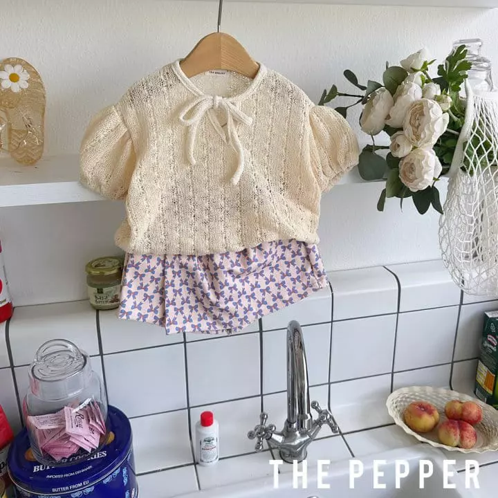 The Pepper - Korean Children Fashion - #childofig - Ribbon Skirt Pants - 5