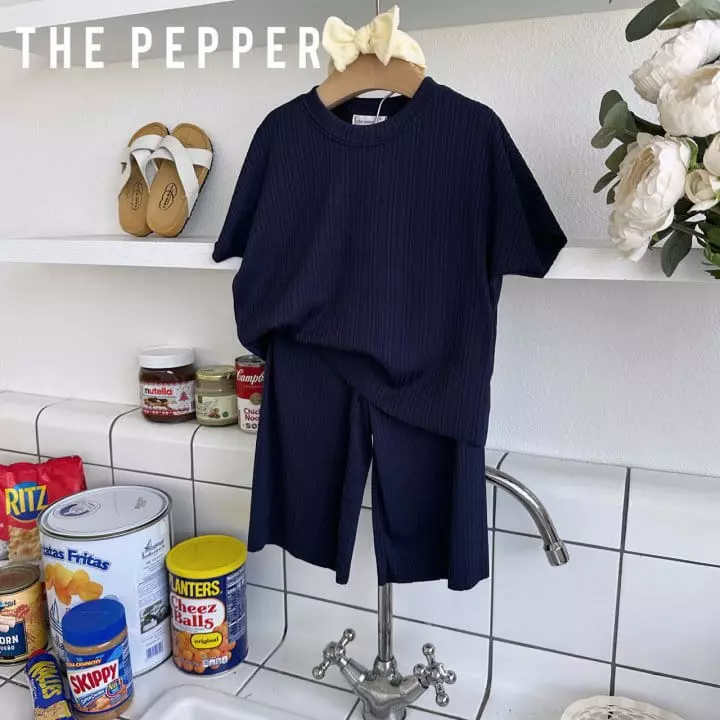 The Pepper - Korean Children Fashion - #childrensboutique - Pleats Top Bottom Set - 7