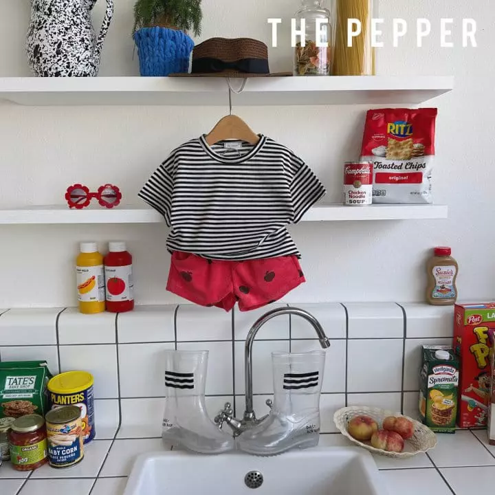 The Pepper - Korean Children Fashion - #designkidswear - Apple Shorts - 10