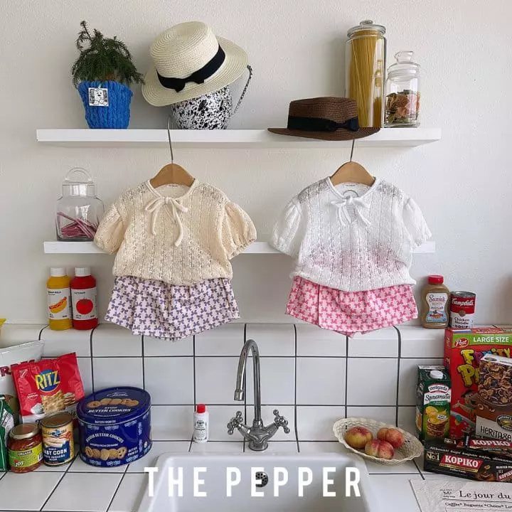 The Pepper - Korean Children Fashion - #designkidswear - Ribbon Skirt Pants - 7
