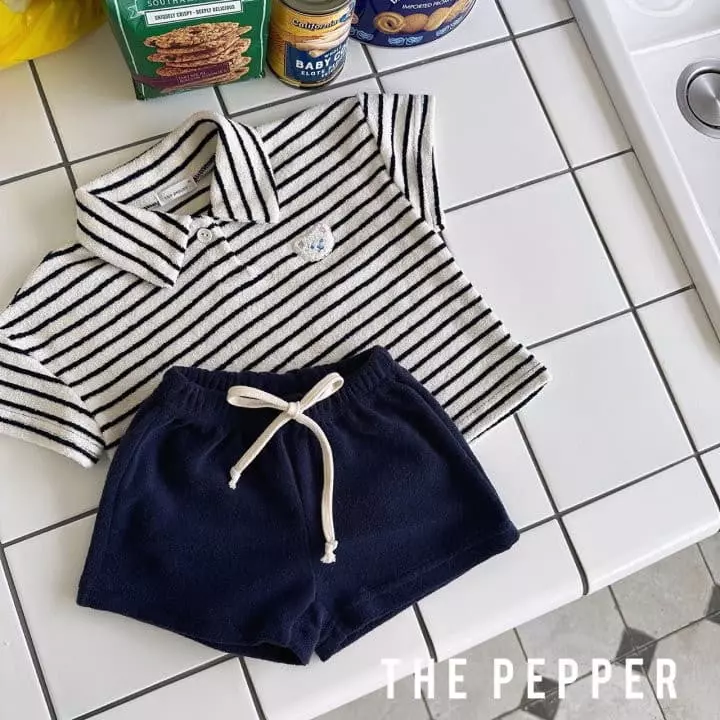 The Pepper - Korean Children Fashion - #discoveringself - Bear Top Bottom Set - 4