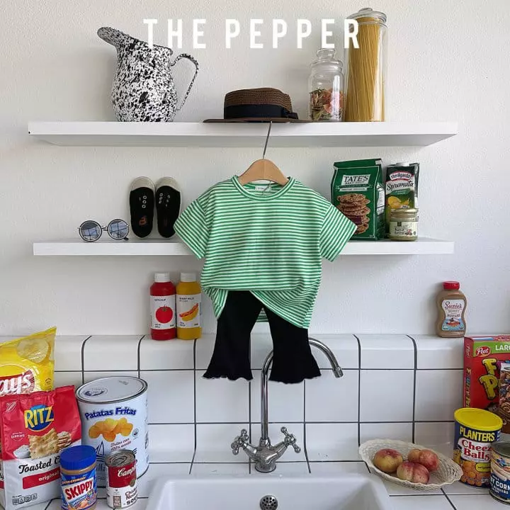 The Pepper - Korean Children Fashion - #kidsshorts - Basic Tee - 12
