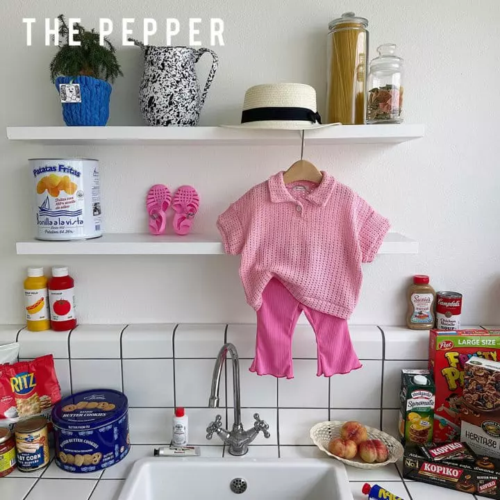 The Pepper - Korean Children Fashion - #littlefashionista - Knit Collar Tee - 11